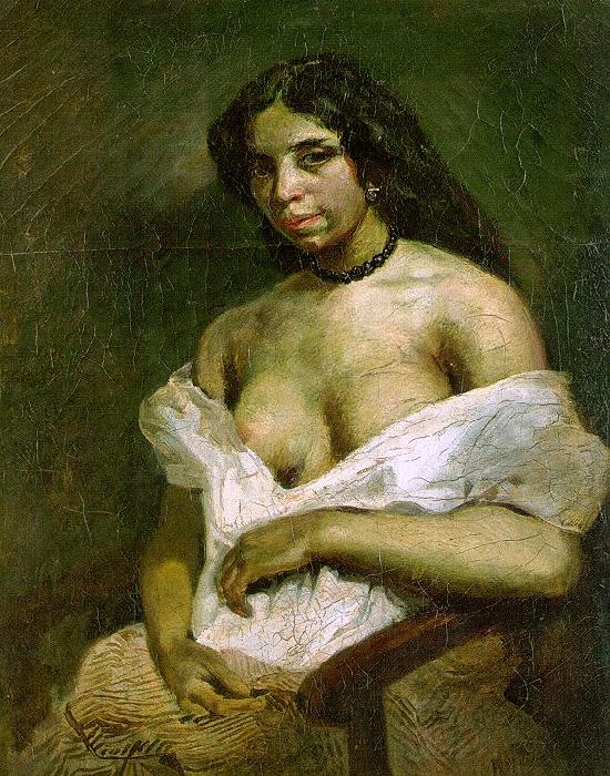 Eugene Delacroix Apasia Sweden oil painting art